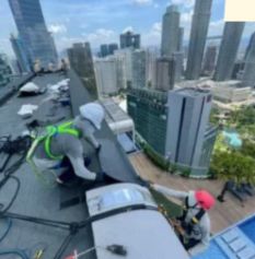 HIGH-RISE BUILDING ROOF REPAIRS